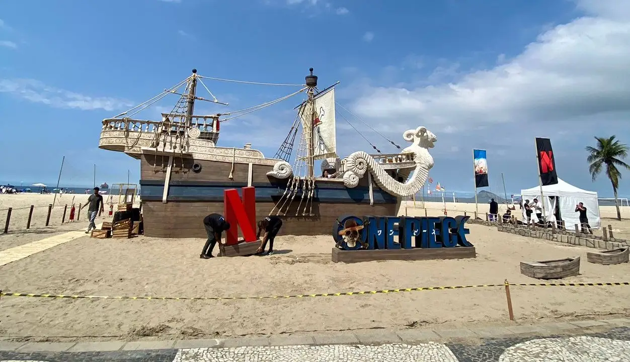 One Piece na Vida Real: Embarque no Going Merry em Copacabana - Nerd  Connection