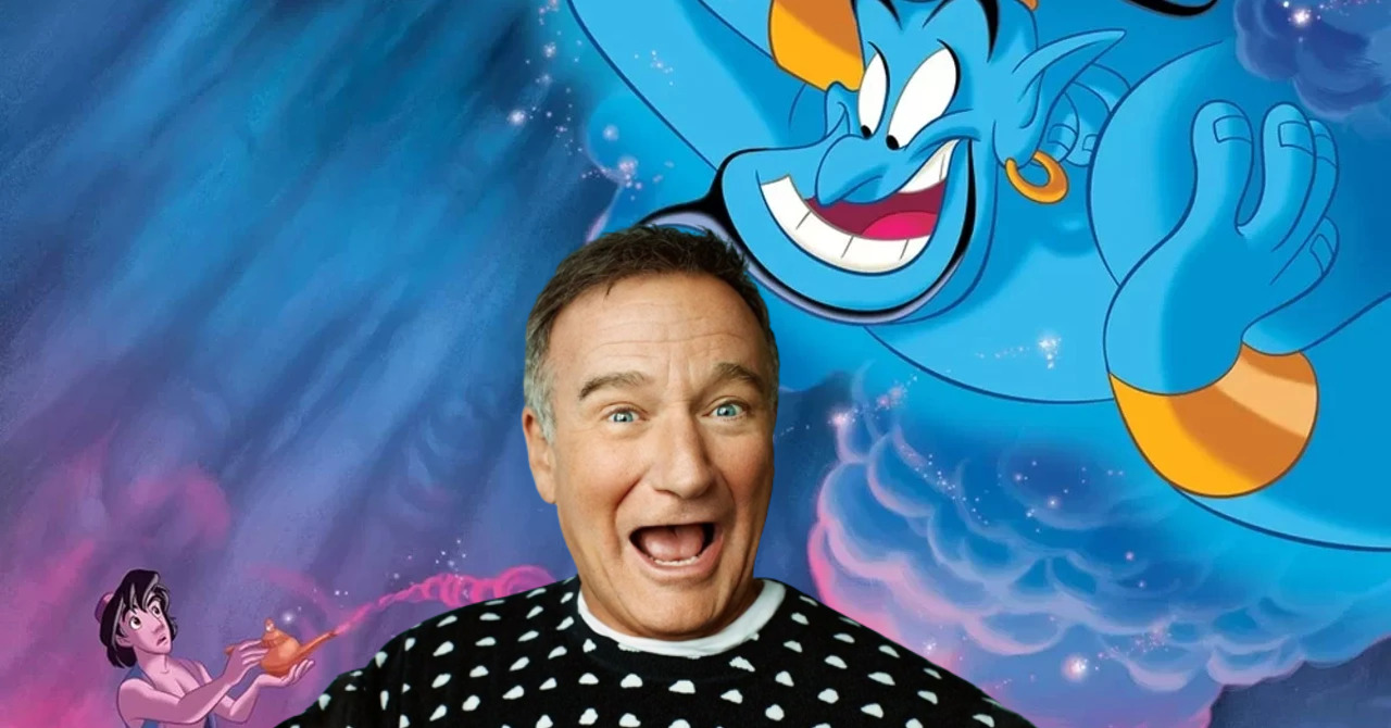 genio-aladdin-robin-williams-disney Disney trás de volta Robin Williams como o Gênio de Aladdin sem uso de IA - Saiba como