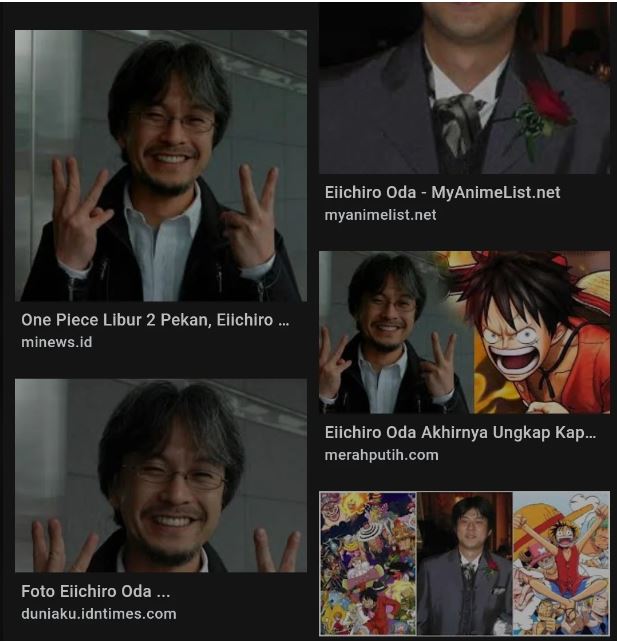 trthtrhtr One Piece | Esse senhor da foto não é Eiichiro Oda! Entenda;
