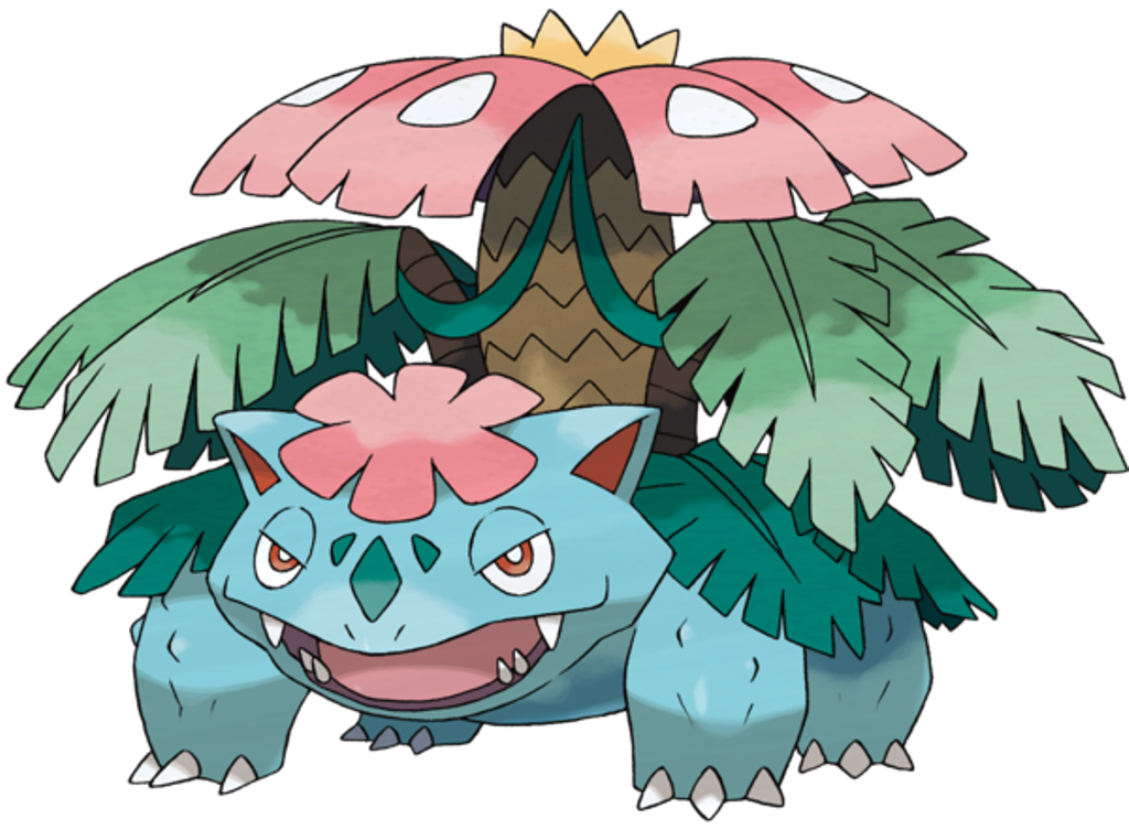 003-Venusaur-Mega Pokémon Go: Calendário de Março/2024
