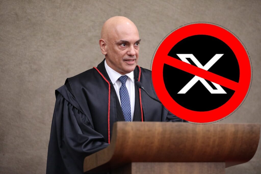 moraes-x-X-1024x683 Alerta Alexandre de Moraes ordena o Bloqueio de X no Brasil